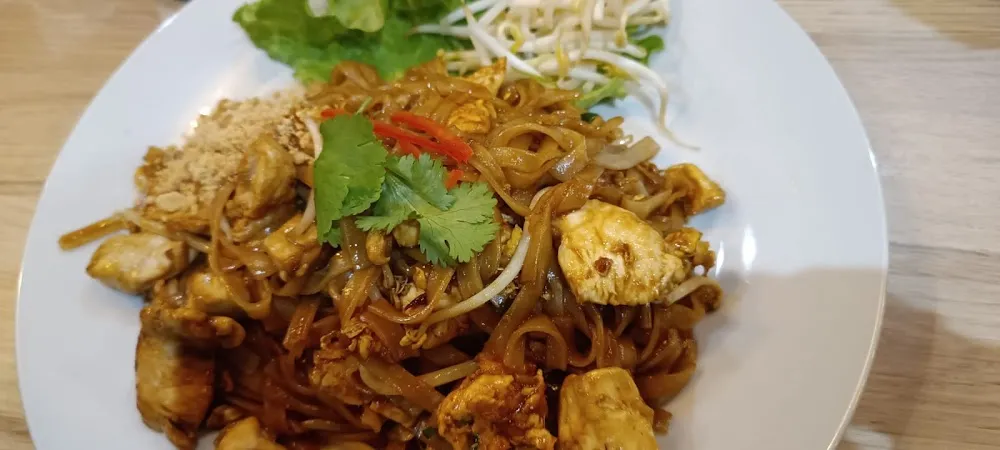 Nouilles Sautées Aux Crevettes